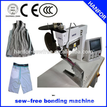 feed arm hight arm sportswear bonding &hemming machine